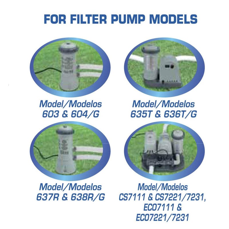 Intex Easy Set Swimming Pool Type A or C Filter Replacement Cartridges (2 Pack) - Image 4